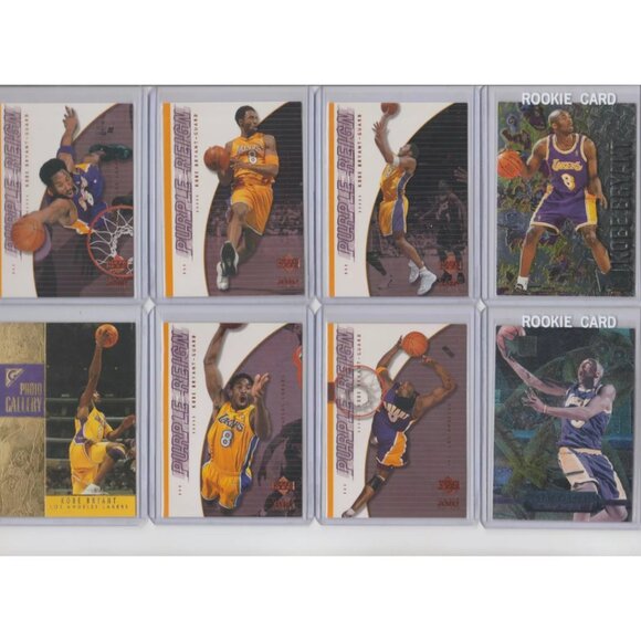 Kobe, Shaq, Jordan 65 Card Lot Rookies, Inserts and Much More!